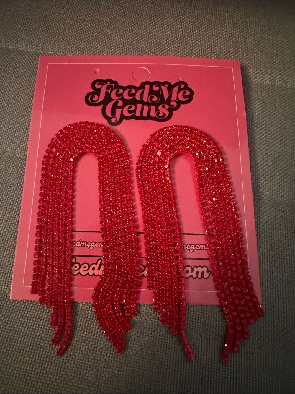 Feed Me Gems Ruby Red